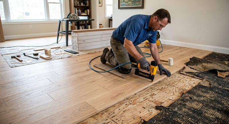 Wood Floor Replacement in Dunedin, FL