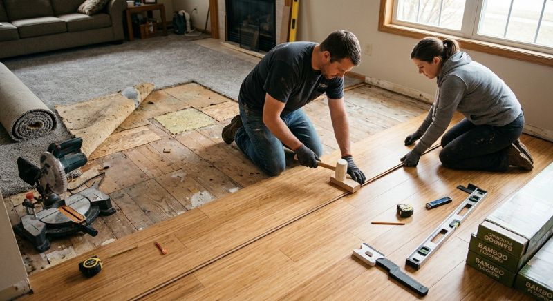 Bamboo Flooring Installation in Saint Petersburg, FL