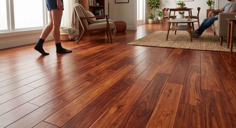 Cherry Floor Installation in Tarpon Springs, FL