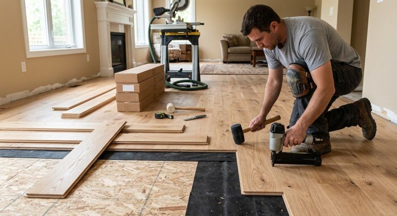 Hardwood Floor Installation in Largo, FL
