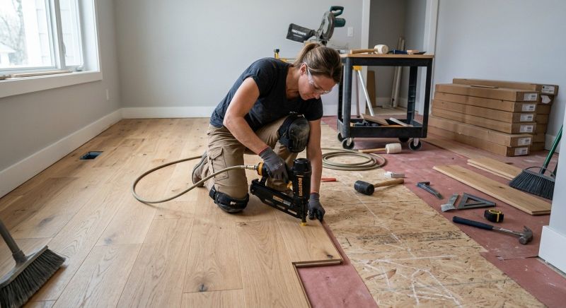 Hardwood Floor Installation in Palm Harbor, FL