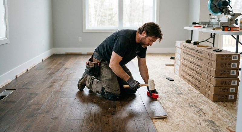 Hardwood Floor Installation in Parrish, FL