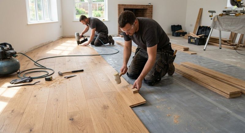 Hardwood Floor Installation in Ruskin, FL