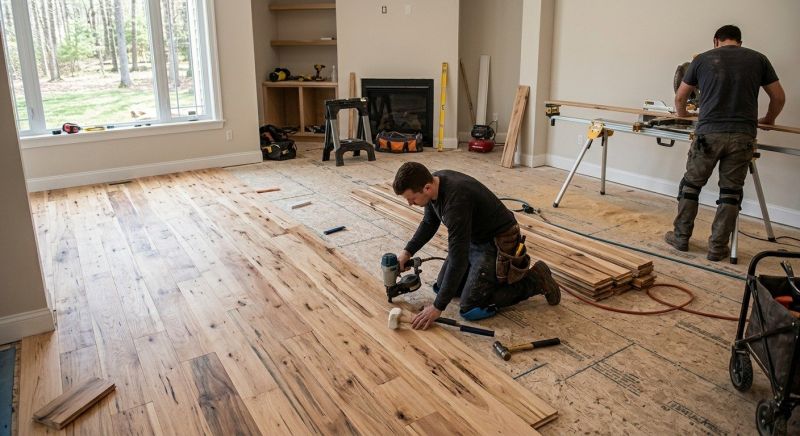 Hickory Floor Installation in Saint Petersburg, FL