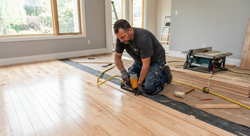 Maple Flooring Installation in Clearwater Beach, FL