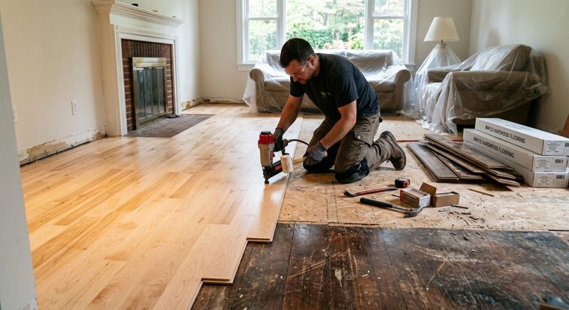 Maple Flooring Installation in Indian Rocks Beach, FL