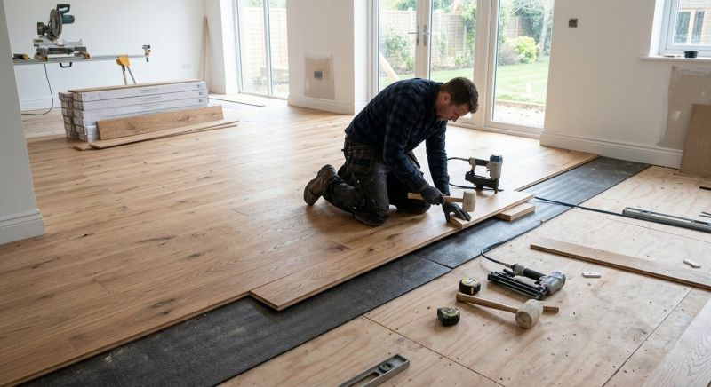 Oak Floor Installation in Clearwater Beach, FL