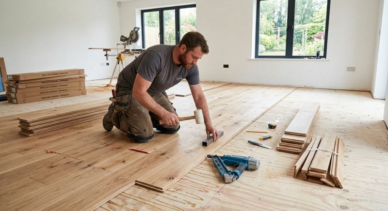Oak Floor Installation in Dunedin, FL