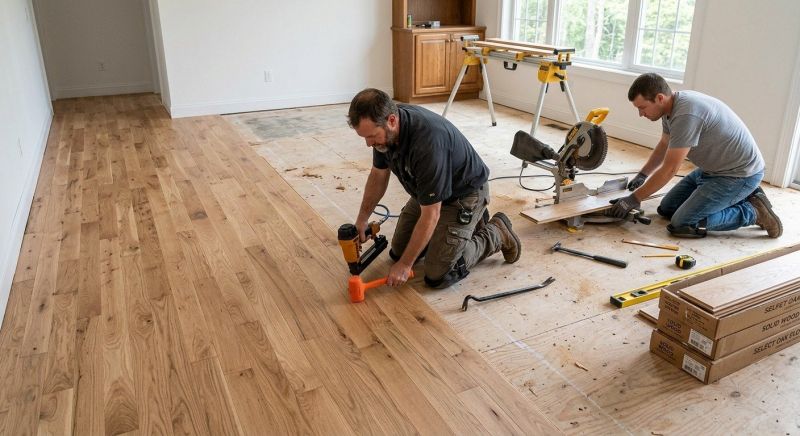 Oak Floor Installation in Tampa, FL