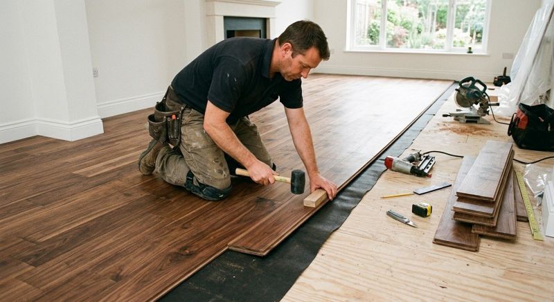 Walnut Flooring Installation in Saint Petersburg, FL