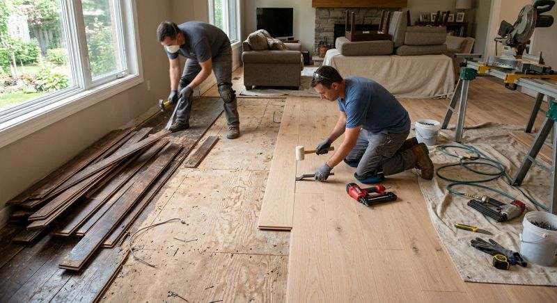 Wood Floor Replacement in Apollo Beach, FL