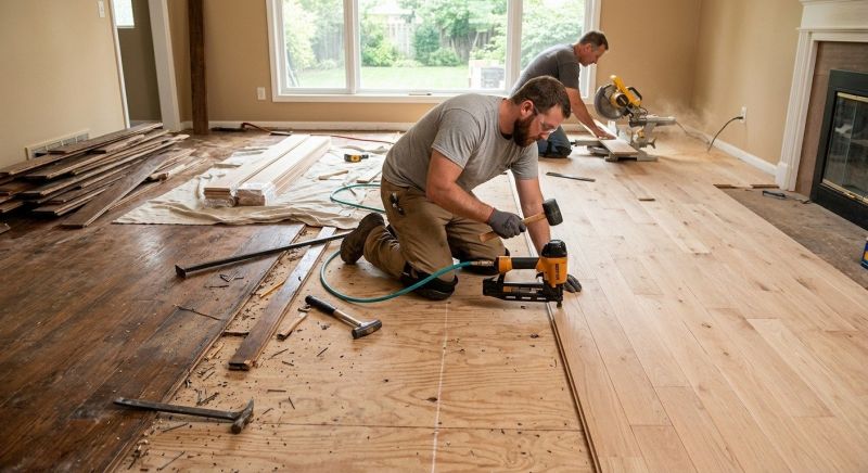 Wood Floor Replacement in Parrish, FL