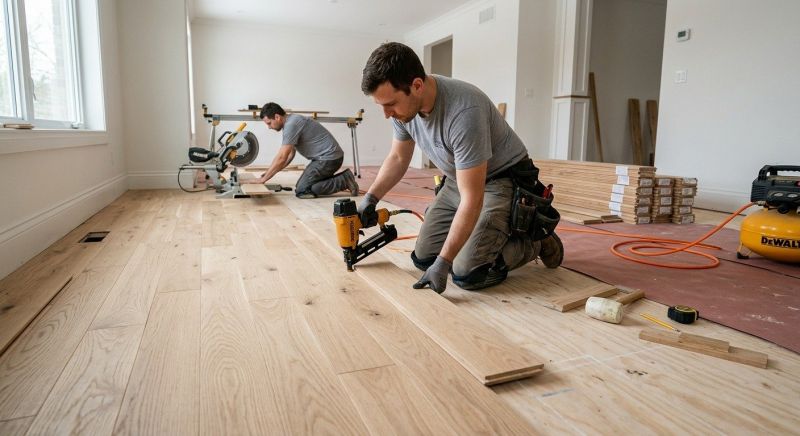 Wood Floor Replacement in Pinellas County, FL