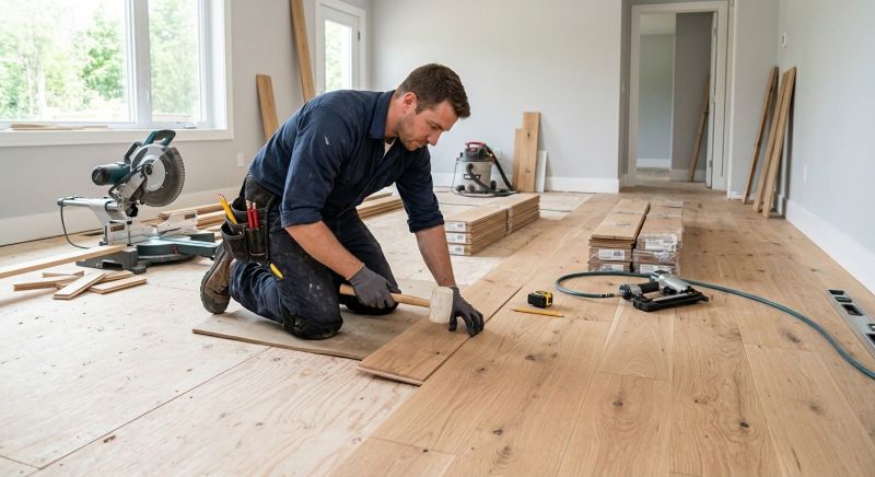 Wood Floor Replacement in Pinellas County, FL